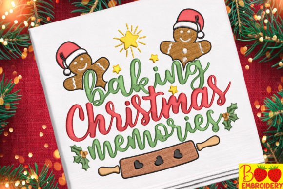 Baking Christmas Memories Embroidery Review