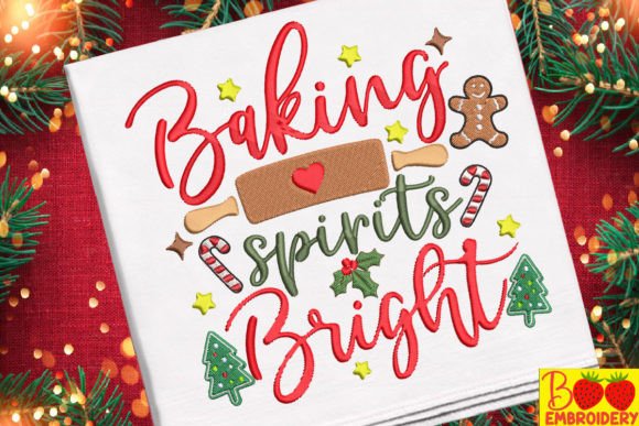 Baking Spirits Bright Embroidery Review