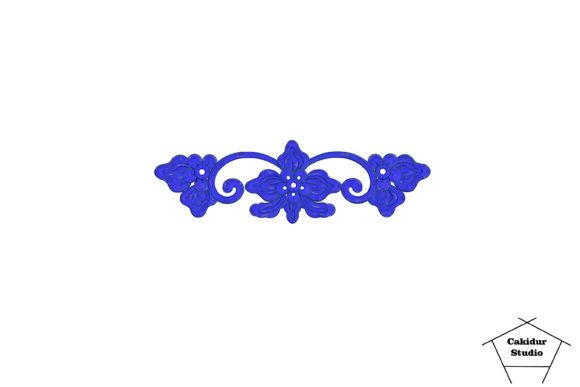 Blue Floral Ornament Review