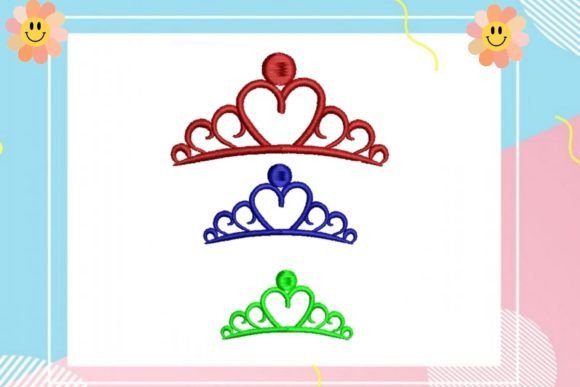 Cute Queen Crown Embroidery Review