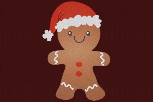 Gingerbread Santa Embroidery Review