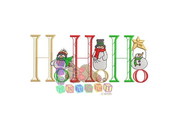 HO-HO-HO Snowmen Embroidery Review