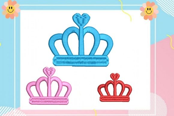 King Crown with Heart Embroidery Design Review