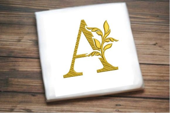 Letter a Beautiful Monogram Review