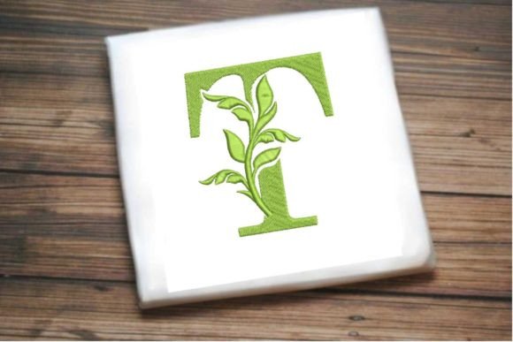 Letter T Beautiful Monogram Review for Boutique Apparel