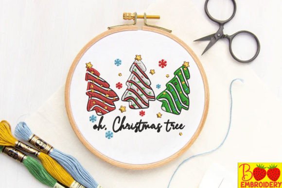 Oh Christmas Tree Embroidery Review