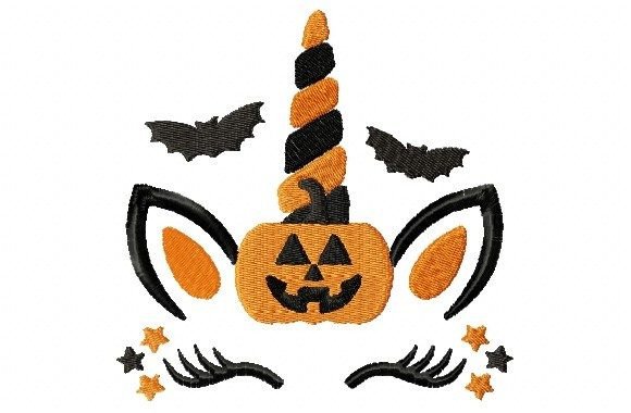 Pumpkin Unicorn Embroidery Review