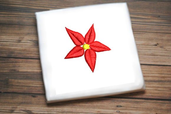 Review: Lovely Red Flower Embroidery Design