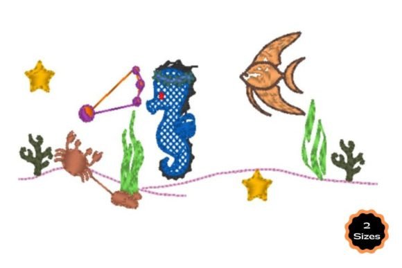 Sea Animals Embroidery Design Review
